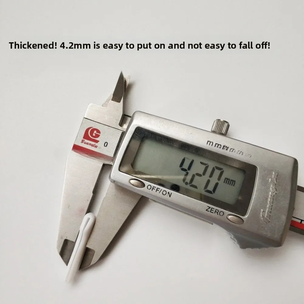 50-Pack Clear Plastic Knife Tip Protectors & Safety Point Covers Knife Tip Protector Qme