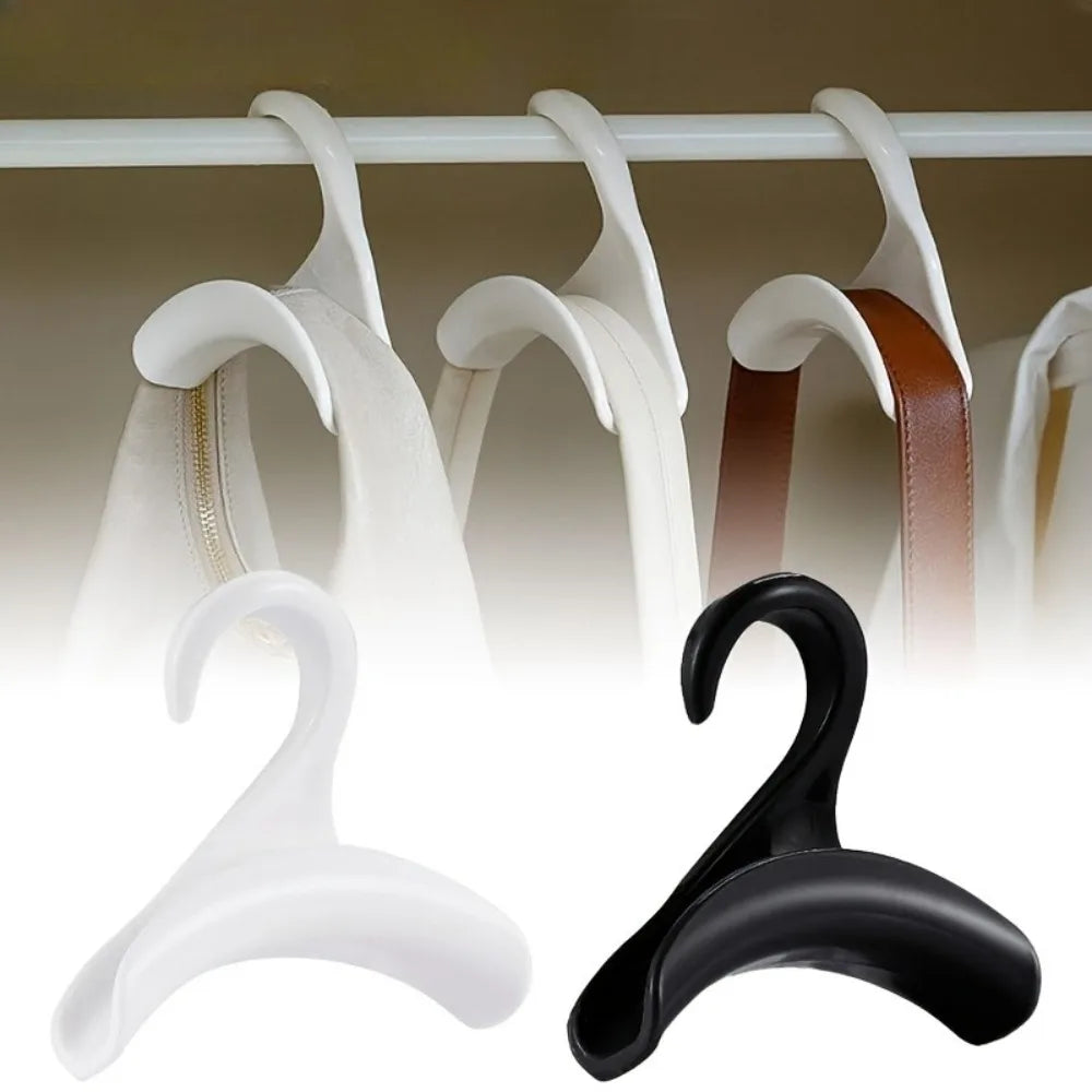 Wardrobe Handbag Hooks – 10 Pcs Closet Bag Organizer Wardrobe Bag Hooks Qme