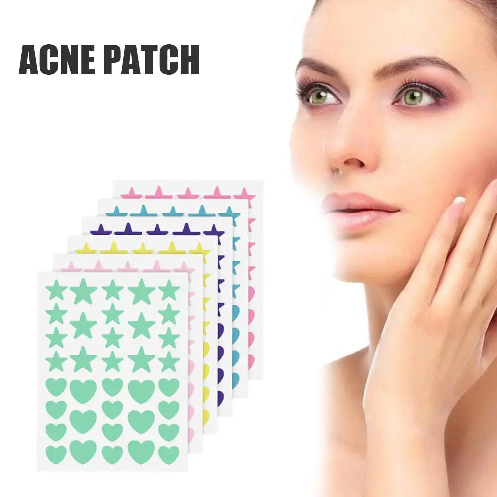 Colorful Invisible Pimple Patches – 216pc Spot Stickers Pimple Patch Qme