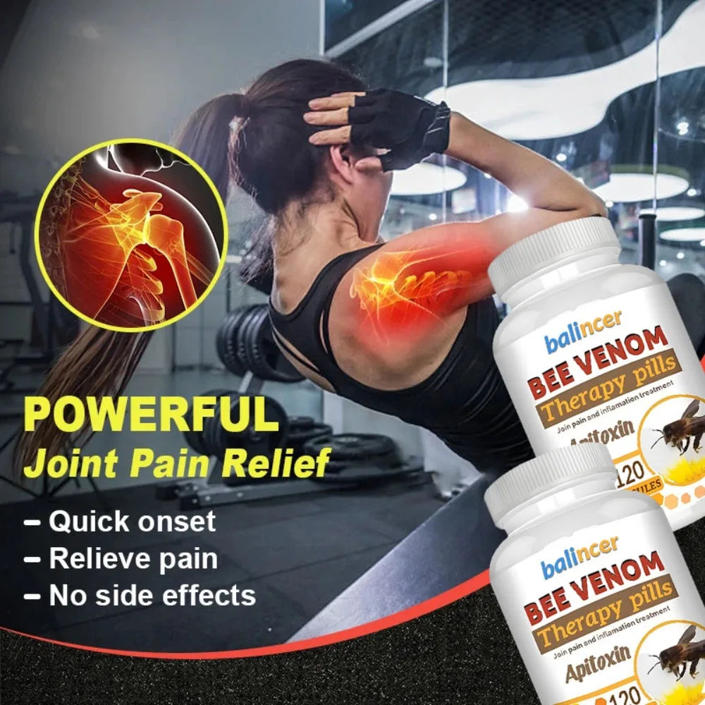 ZENVITALIZE Bee Venom Extract Capsules – Joint & Immune Support Dietary Supplement Qst
