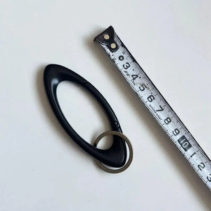 Zinc Alloy Cross Carabiner Keychain Bag Charm – 16 Colors Carabiner Keychain Charm Qme A7