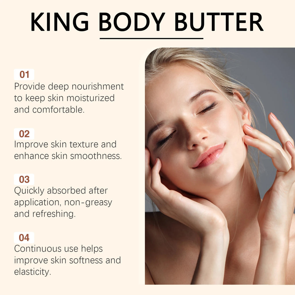 OceAura Shea Butter Body Cream – Deep Moisturizer 114g Body Moisturizer Cream Qst