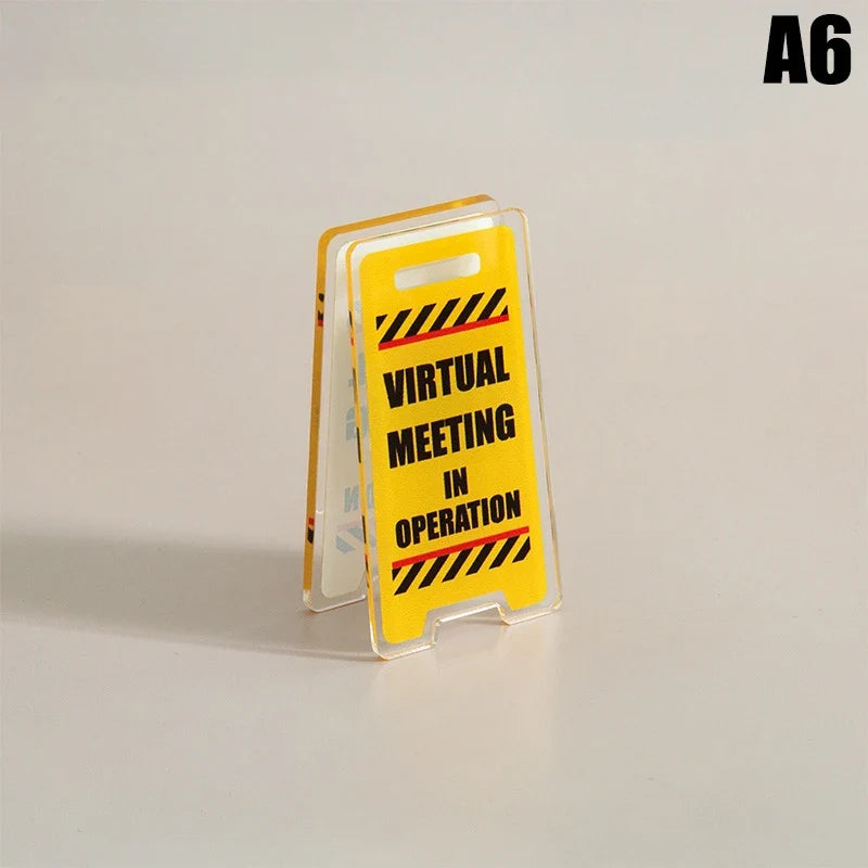 "I'm Busy" Funny Resin Desk Sign – Novelty Office Decor Gift Novelty Desk Sign Qme A6