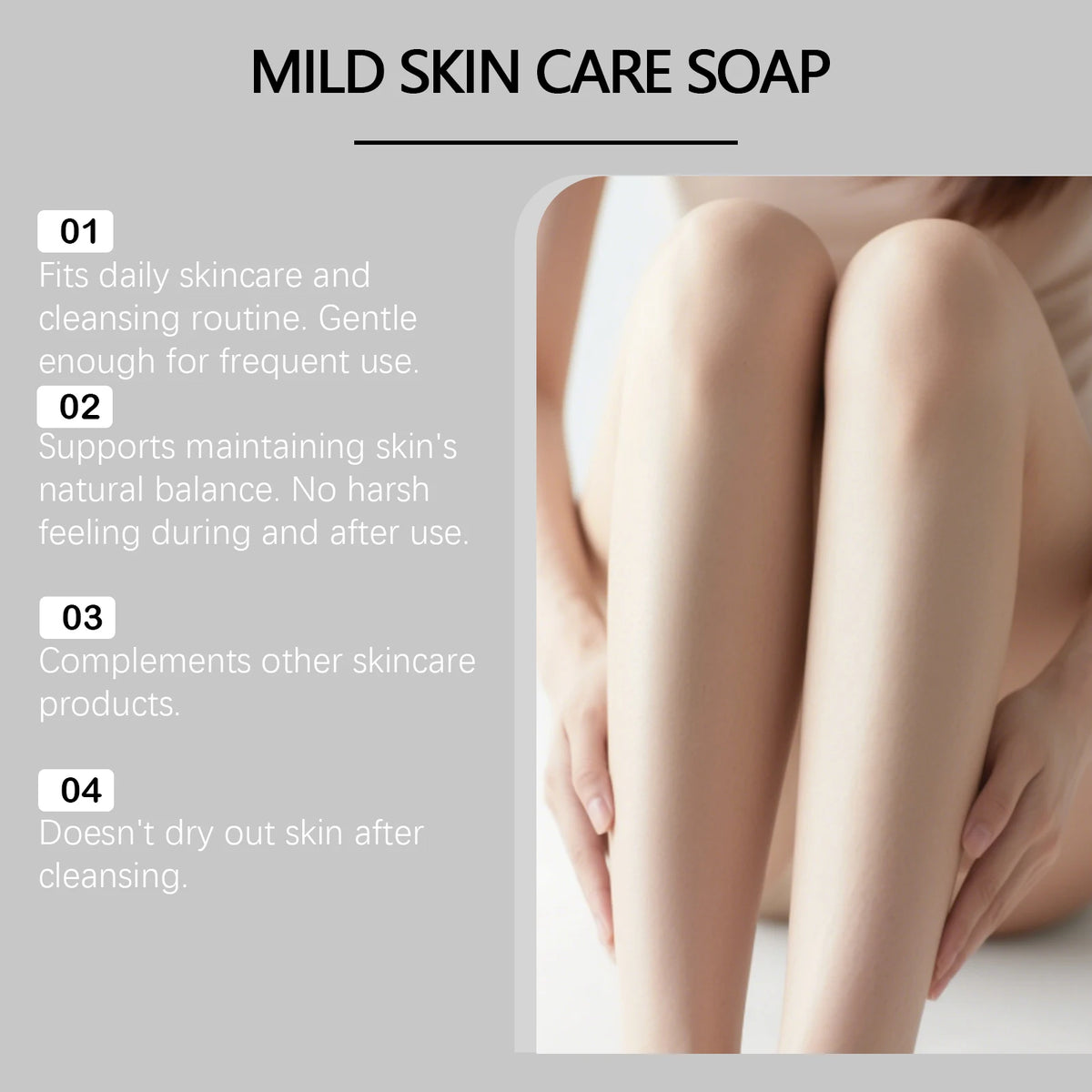 Eelhoe Fragrance-Free Moisturizing Cleansing Bar Soap Cleansing Bar Soap Qst