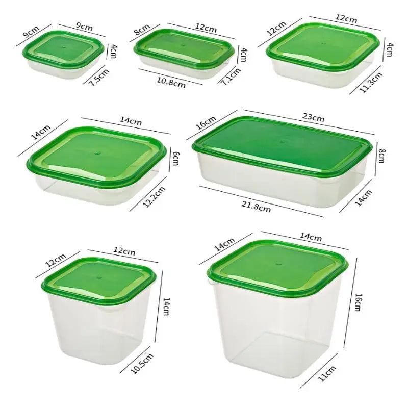 17-Piece Airtight Food Storage Container Set with Lids Food Storage Set Qst