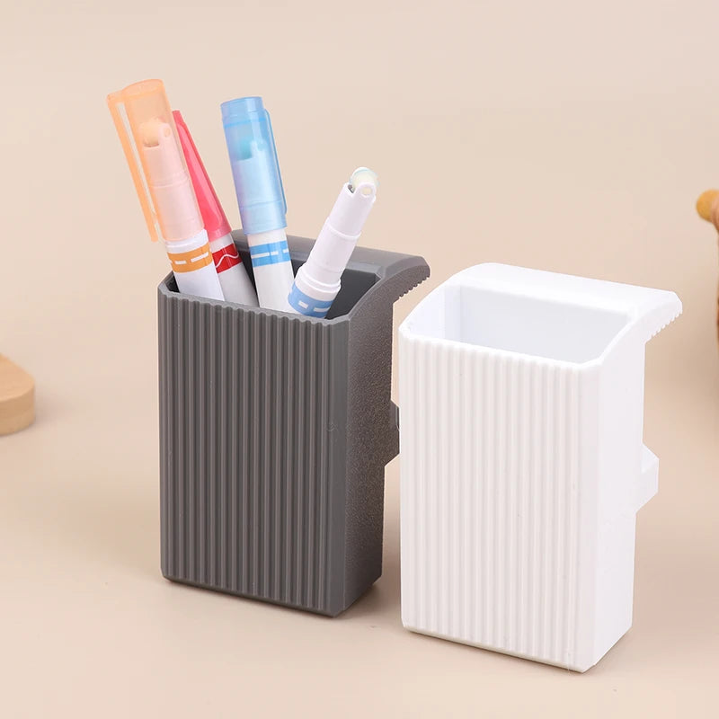 Clip-On Desk Edge Pen Holder Organizer – No Screws Desk Organizer Qst