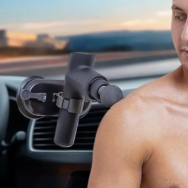 Massage Gun Holder Suction Cup – Hands-Free Mount Stand Massage Gun Mount Qme