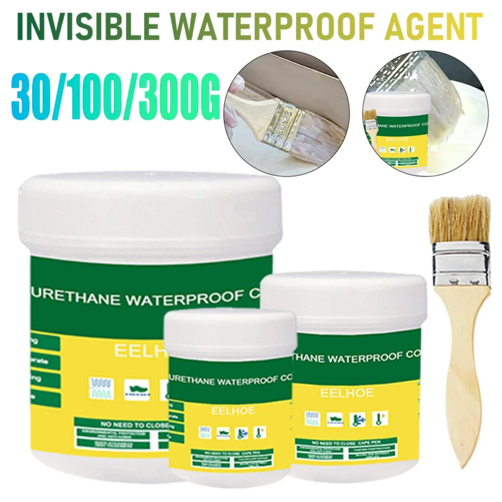 Transparent Waterproof Brush Sealant | Polyurethane Coating Waterproof Sealant Qme