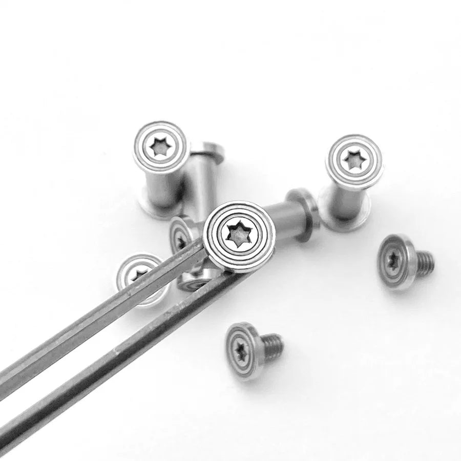 Swayboo T8 M3.5 Knife Handle Screws – 416 Stainless, 4 Sets Knife Handle Screws Qst