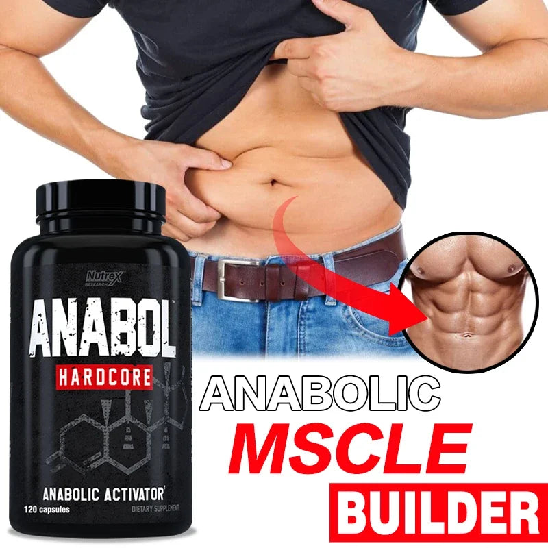 Muscle Growth Supplement for Men – Lean Muscle Builder Capsules Muscle Builder Supplement Qst