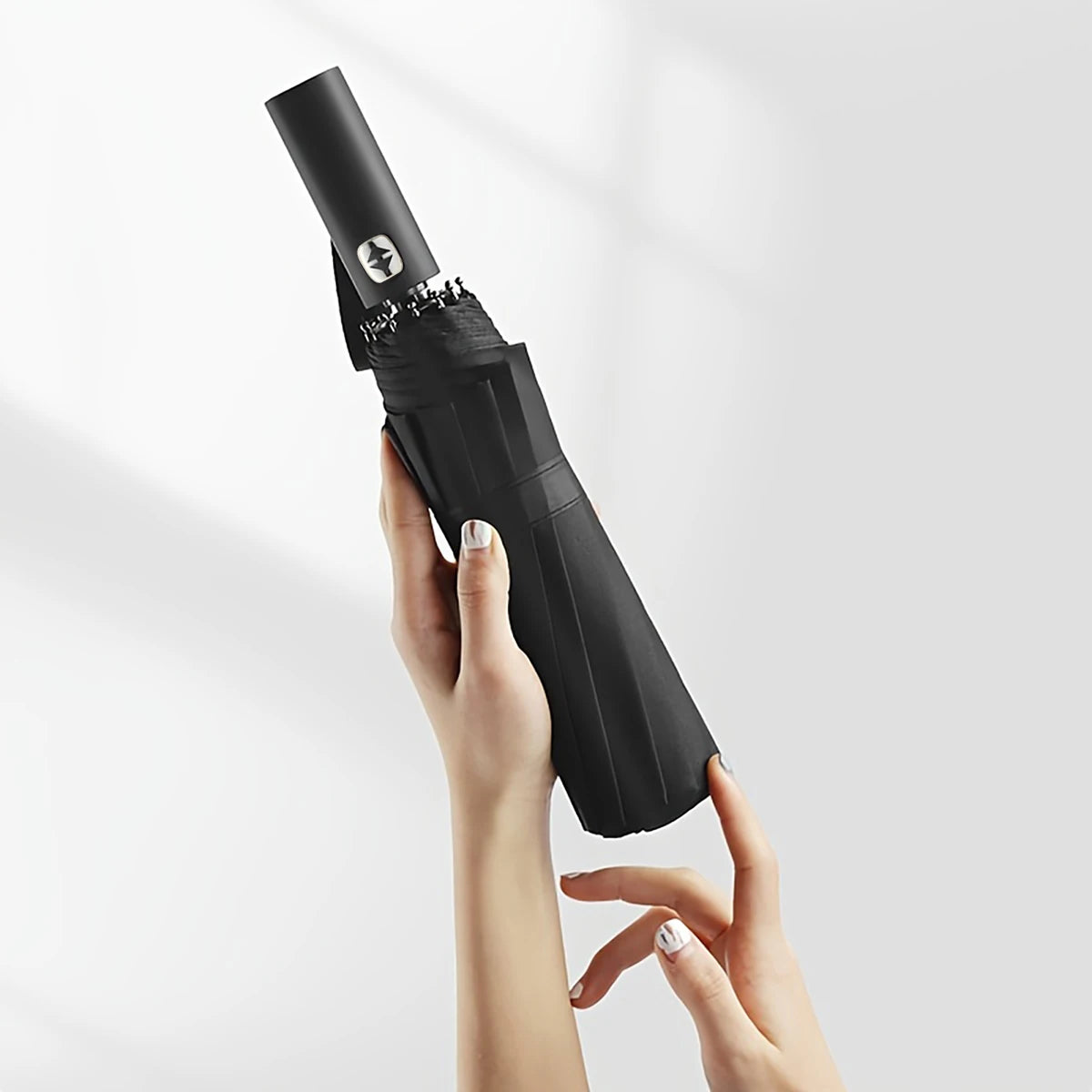 Compact Travel Umbrella – Auto, Wind Resistant & Foldable Travel Umbrella Qst