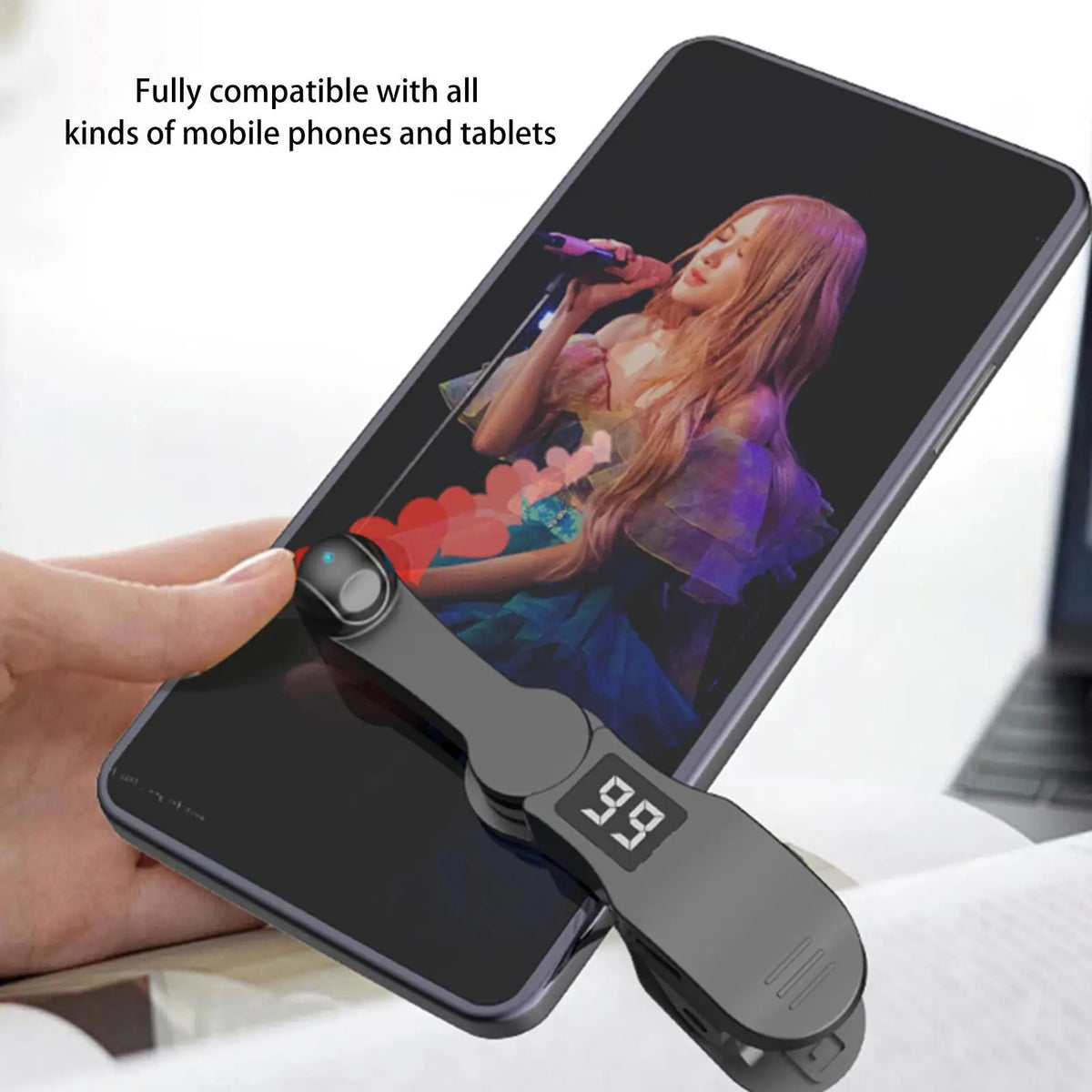 Smart Automatic Screen Clicker Auto Tap Device for Smartphones Phone Screen Clicker Qme