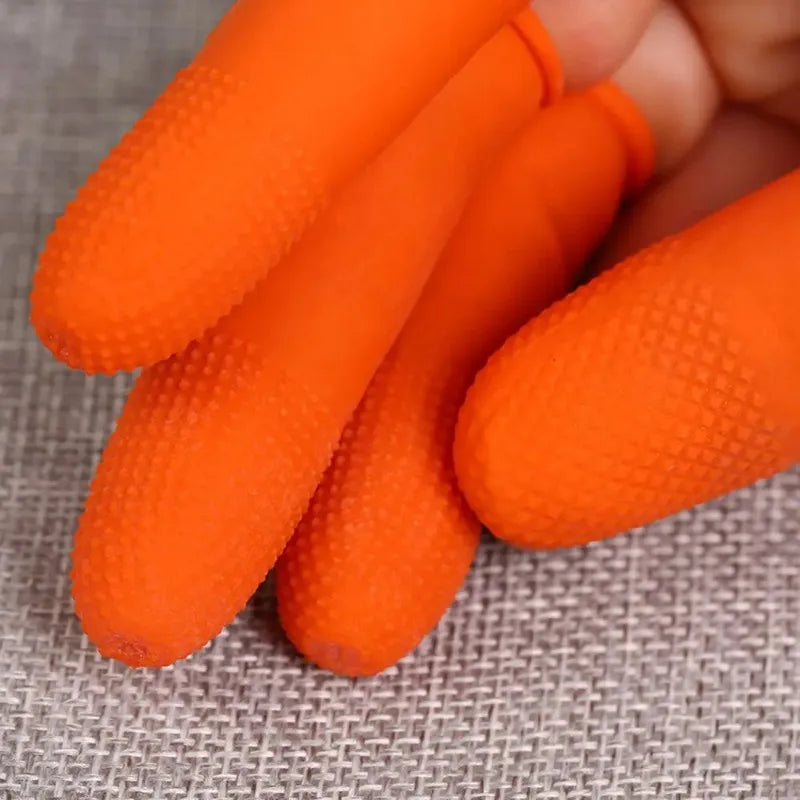 Disposable Anti-Static Thickened Latex Finger Cots – 300pcs Protective Finger Cots Qme