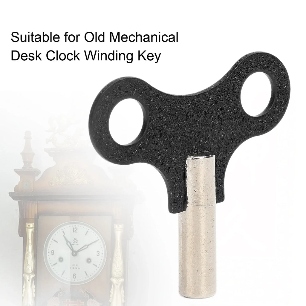 Steel Clock Winding Key for Mechanical Wall & Desk Clocks Clock Repair Tool Qme
