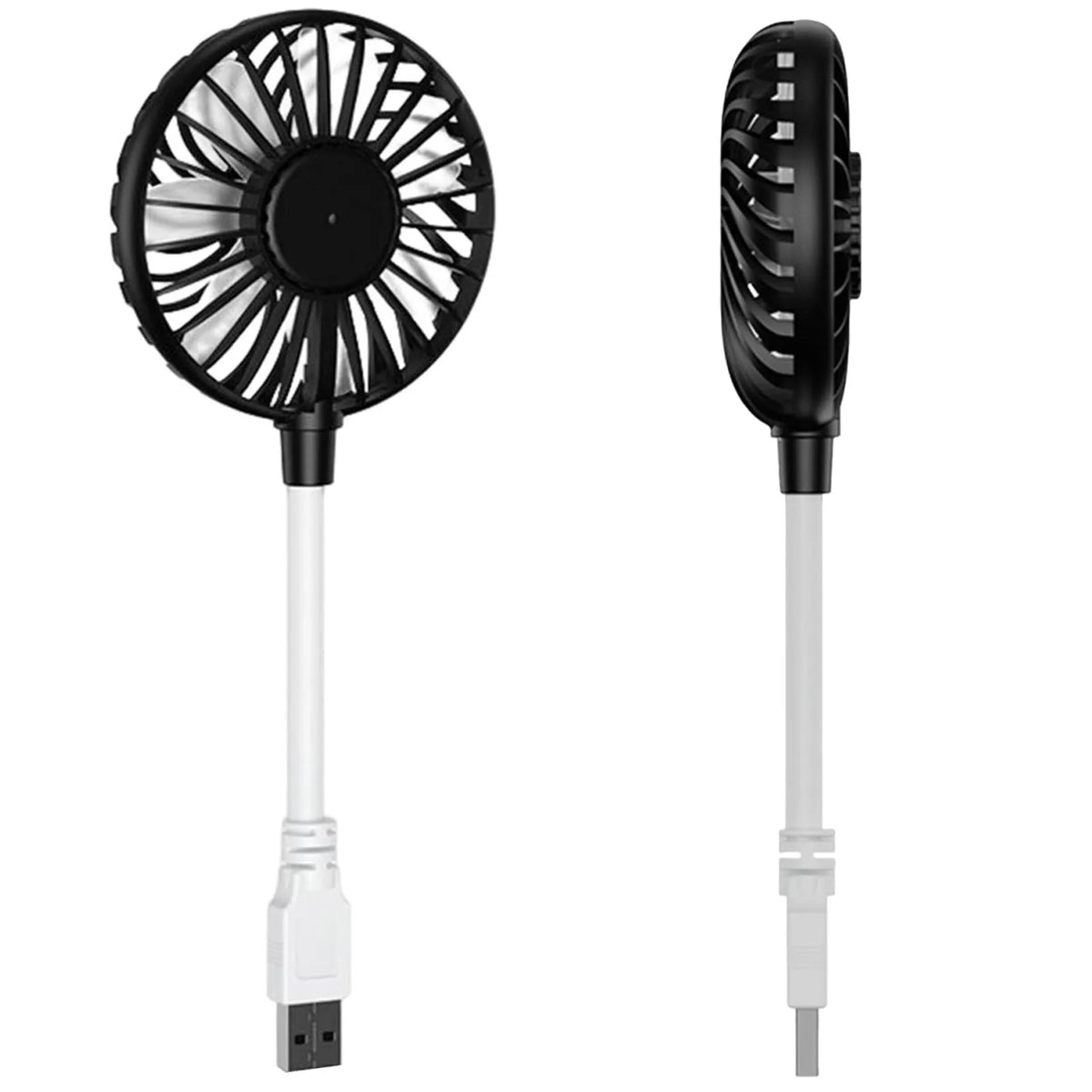 Mini USB Fan 360° Adjustable Portable Fan for Laptop & Desk Portable USB Fan Qme