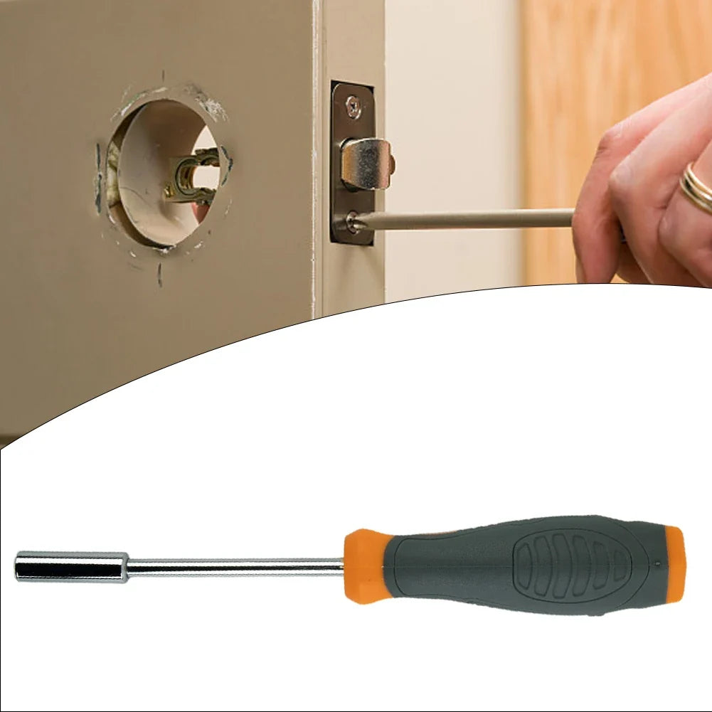 Magnetic Hex Screwdriver Handle Bit Holder – Chrome Vanadium Screwdriver Bit Holder Qme