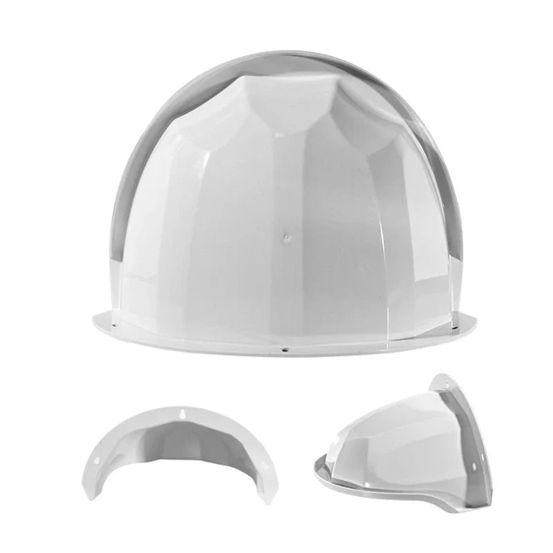 Waterproof CCTV Dome Camera Rain Cover – ABS Protective Hood Camera Rain Cover Qme