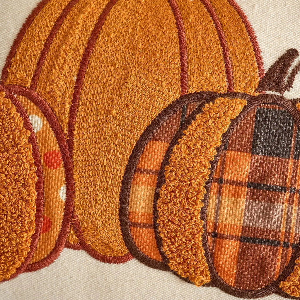 Fall Pumpkin Pillow Covers 18x18 – Thanksgiving Halloween Decor Decorative Pillow Cover Qme