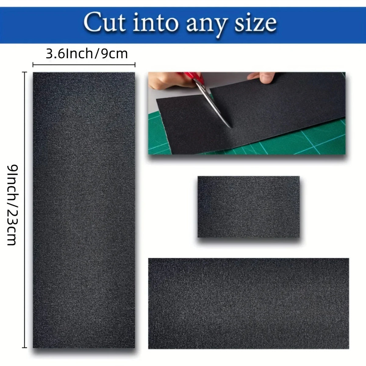 Wet & Dry Sandpaper Set – Wood, Metal & Auto Finishing Sandpaper Set Qme