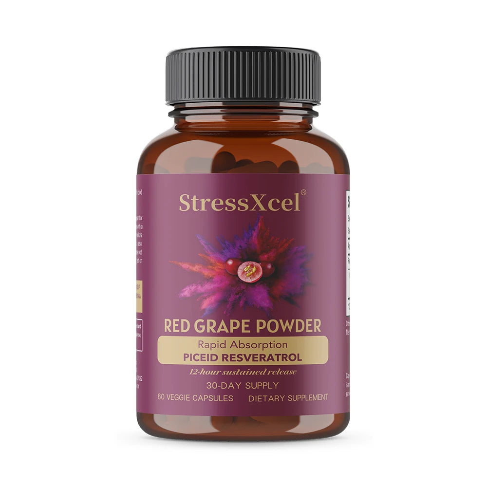 ZENVITALIZE Resveratrol Capsules – Red Grape Antioxidant Antioxidant Supplement Qst 60 count-1 bottle