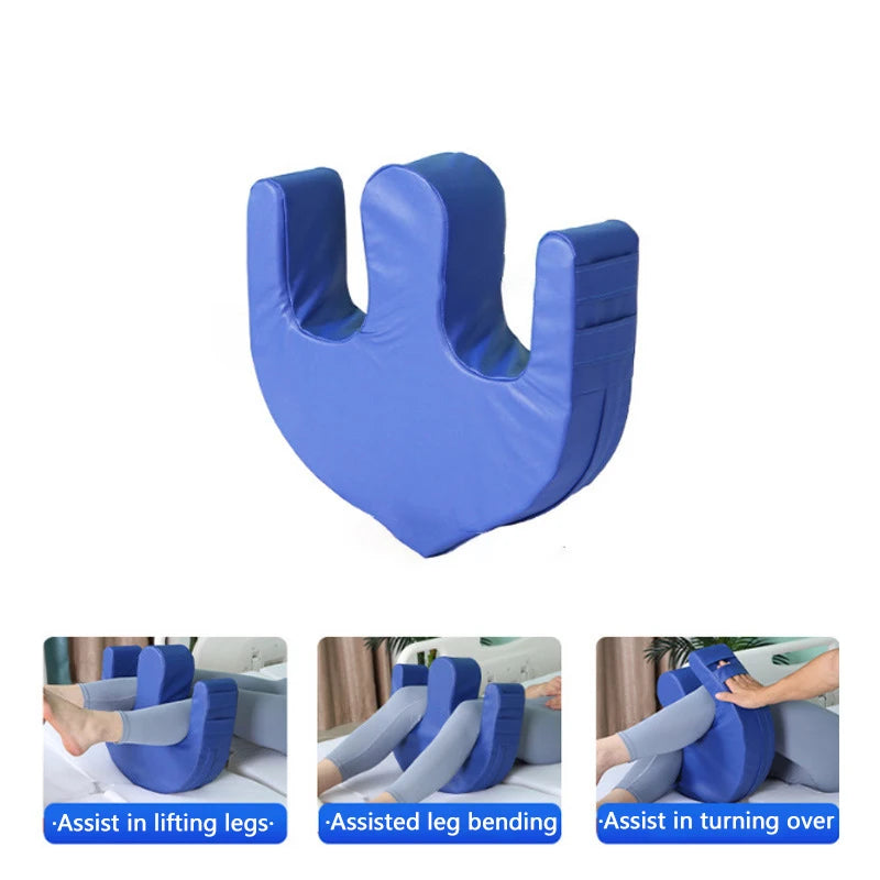 W-Type Bed Positioning Wedge Pillow – Turn Over Aid with Straps Bed Positioning Pillow Qst