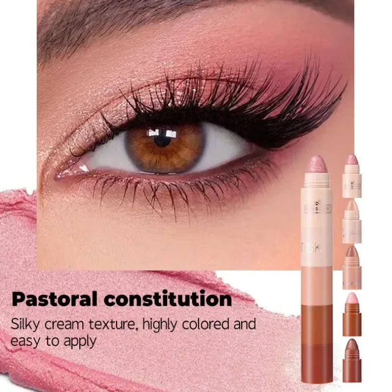 Eyeshadow Pencil Velvet Matte Shimmer Highlight – 4 Shades Eyeshadow Pencil Qme
