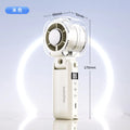 Mini Portable USB Mist Fan – Fast Charging Personal Cooler Portable Mist Fan Qme WHITE