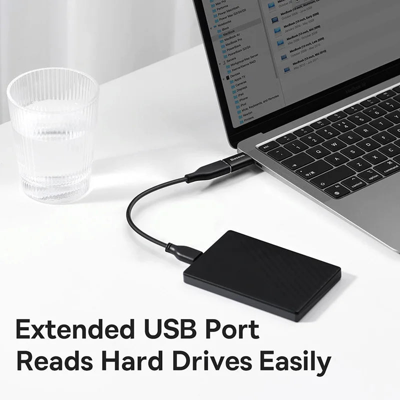 Baseus USB 3.1 OTG Adapter Type-C to USB Female Converter USB-C OTG Adapter Qst