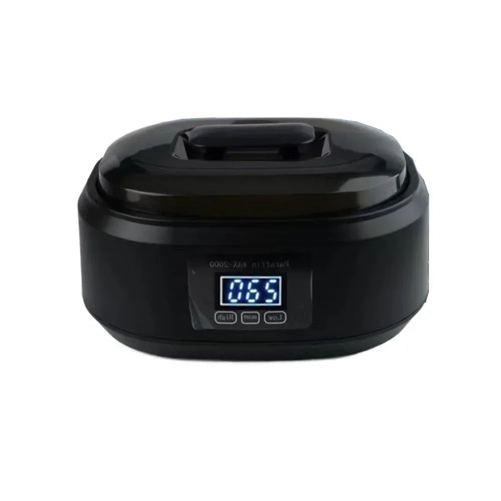2L Paraffin Wax Warmer Bath Kit – Hand & Foot Spa Machine Paraffin Wax Warmer Qst Just Machine-Black