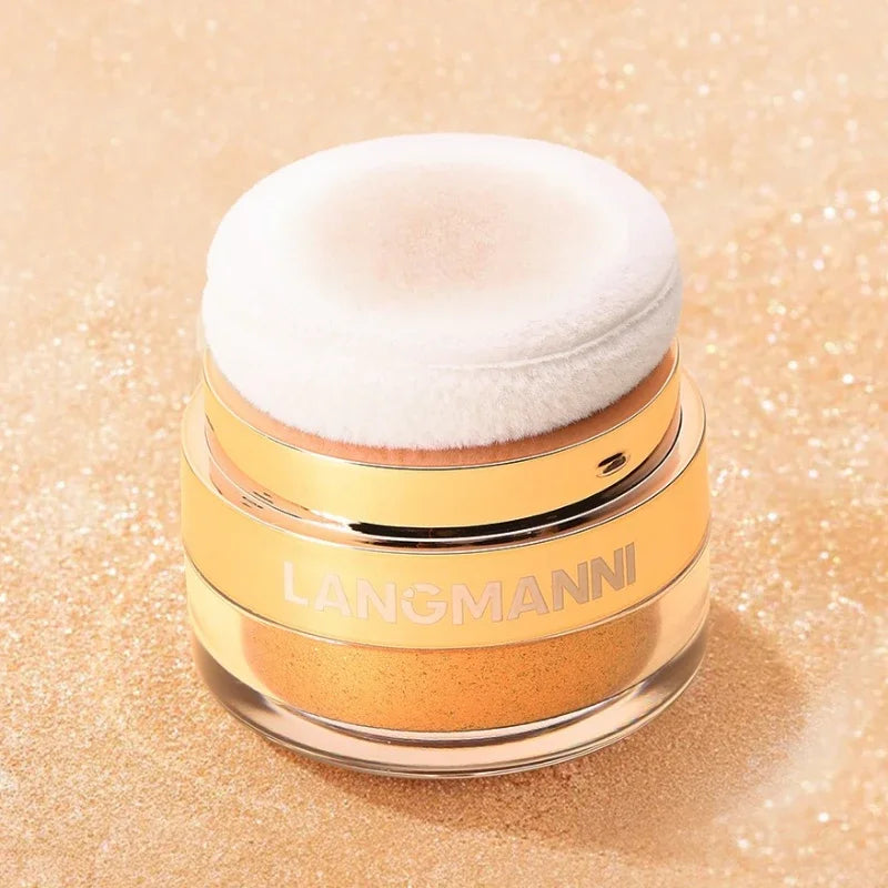 Glitter Highlighter Powder – Diamond Glow Face & Body Shimmer Glitter Highlighter Powder Qme