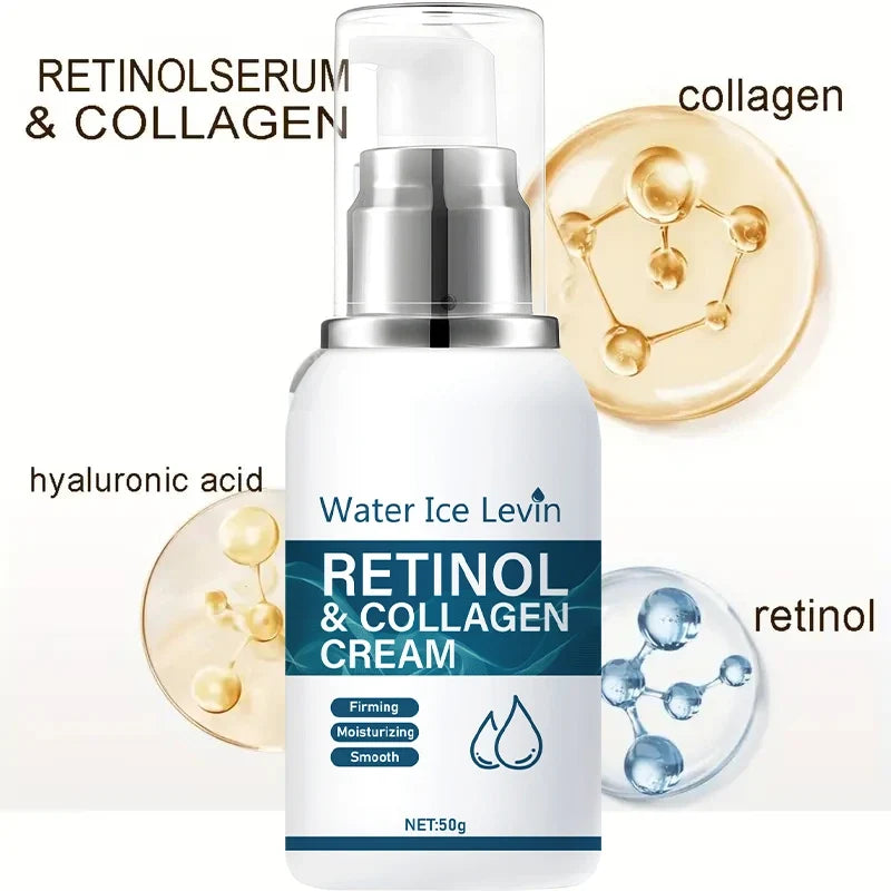Retinol Collagen Face Cream – Deep Moisturizing & Firming 50g Facial Moisturizer Cream Qme
