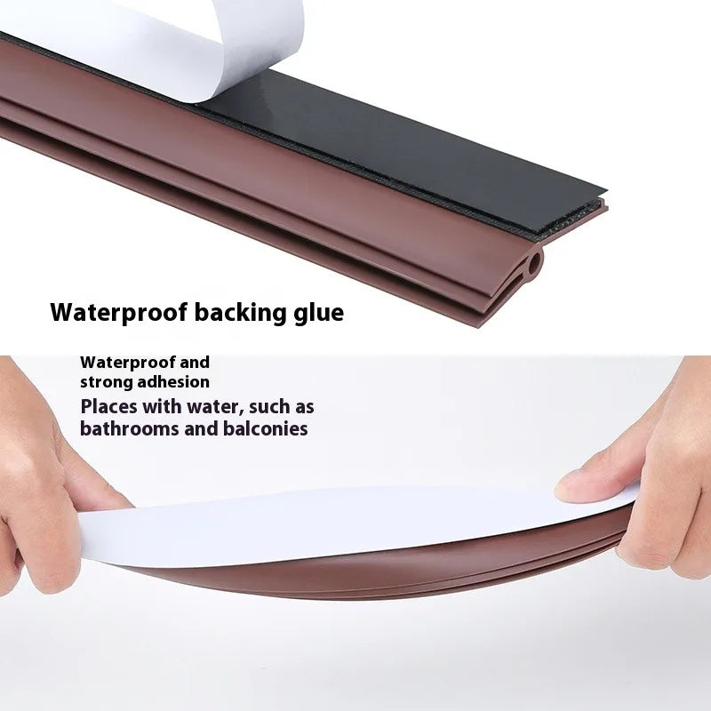 PVC Door Bottom Sealing Strip Waterproof 93cm | Draft Stopper Door Weather Strip Qme