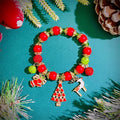 24-Day Christmas Advent Calendar Bracelet Gift Set Advent Calendar Bracelet Set Qme 6 18-30cm