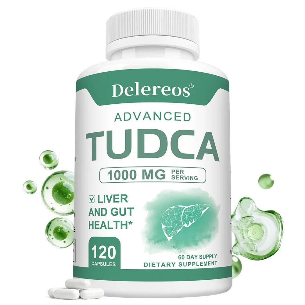 ZENVITALIZE TUDCA 1000mg Liver Support Supplement 120 Caps Liver Supplement Qst