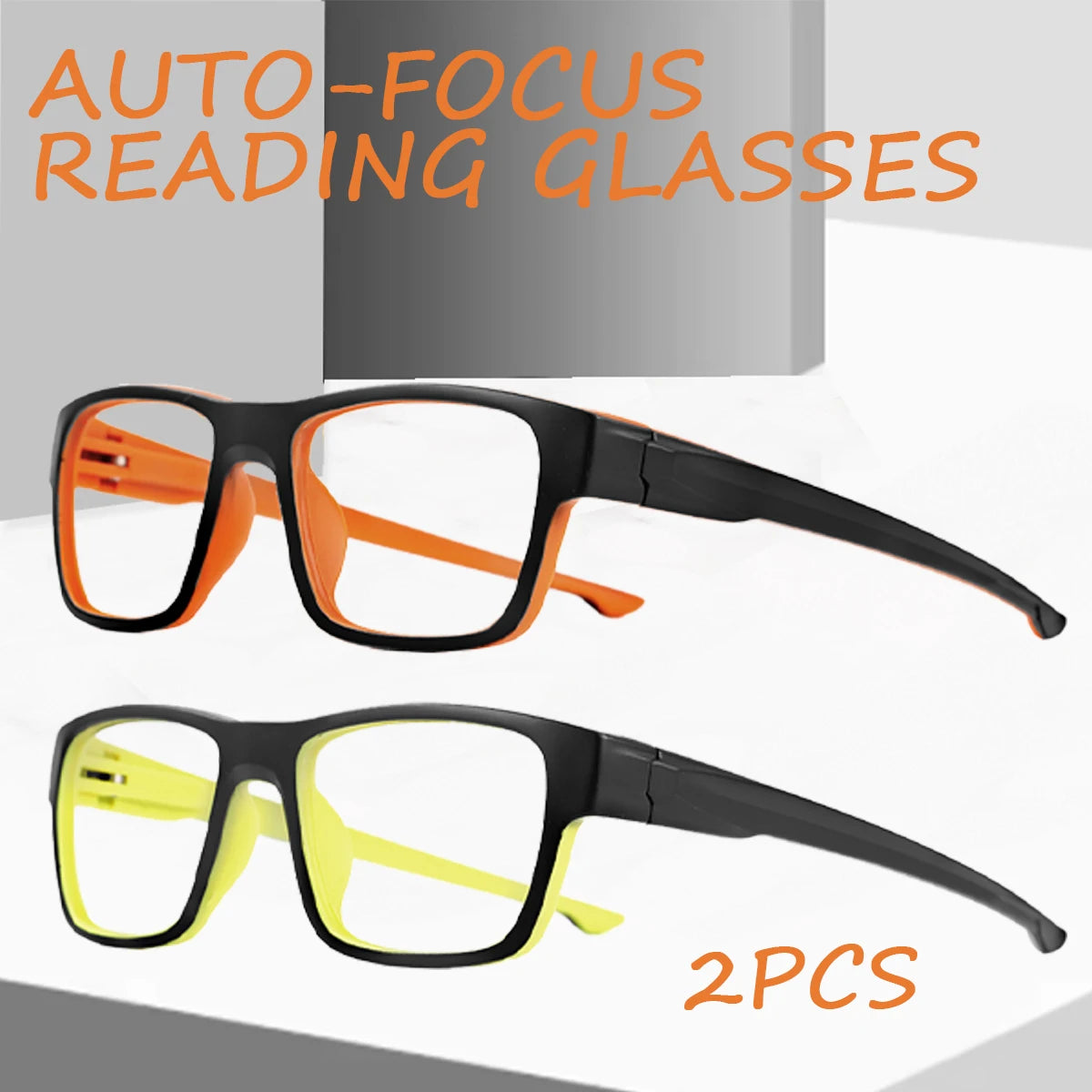 VOPHA Auto-Focus Reading Glasses 2 Pack – Anti Blue Light Reading Glasses Qst