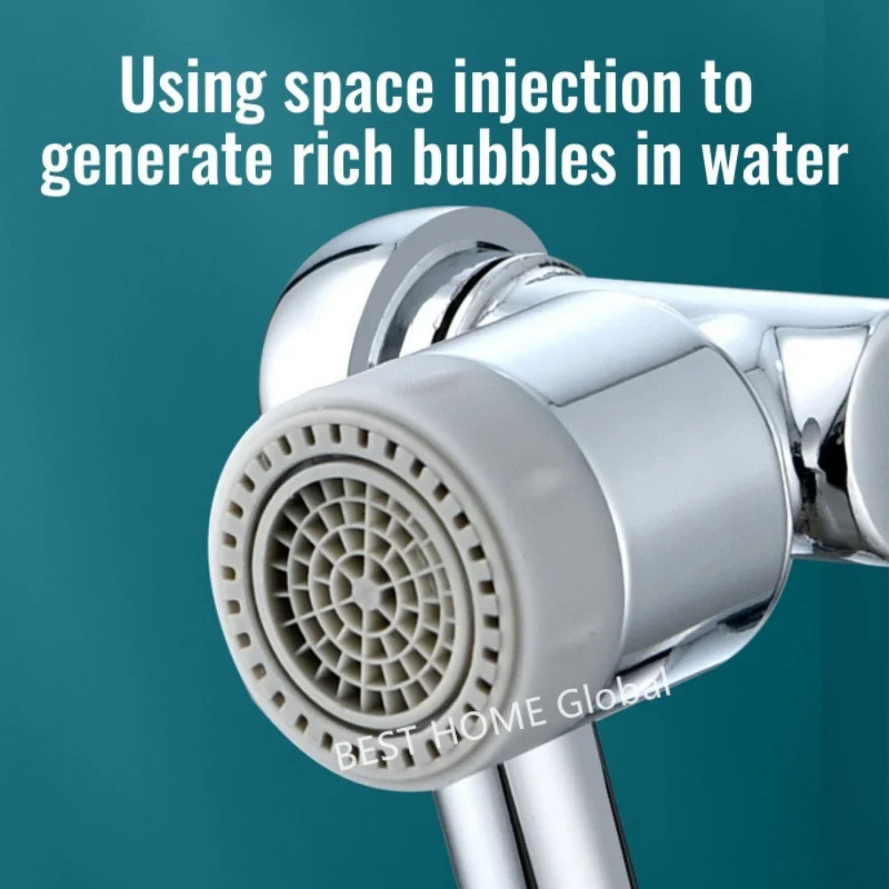 1080° Rotating Faucet Sprayer Head – Universal Sink Extender Faucet Sprayer Head Qme