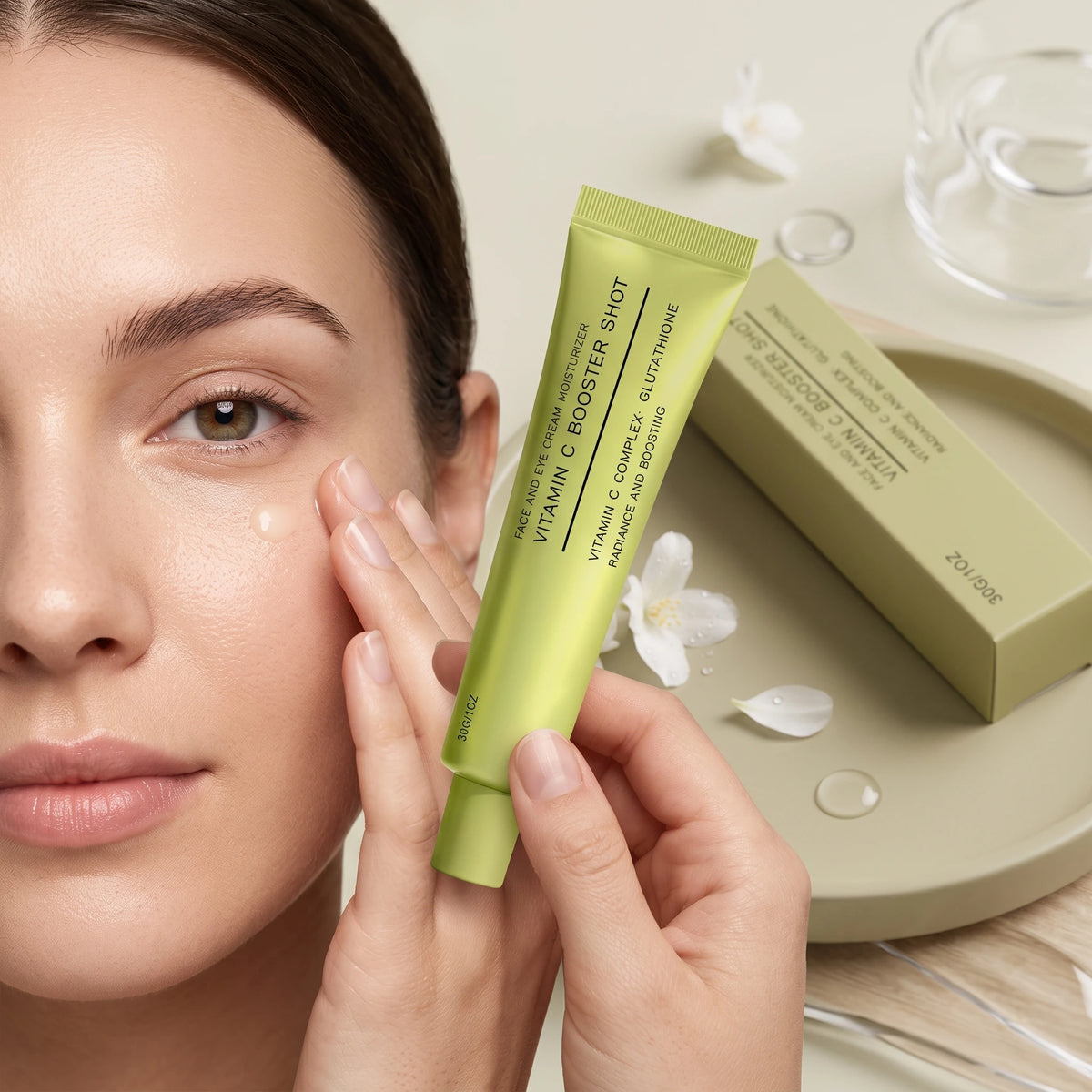 Vitamin C Face Cream – Deep Moisturizing & Brightening 30ml Face Moisturizer Cream Qst