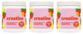 Women's Creatine Powder 275g – Monohydrate, Dandelion & Cranberry Creatine Supplement Qst 3bottles