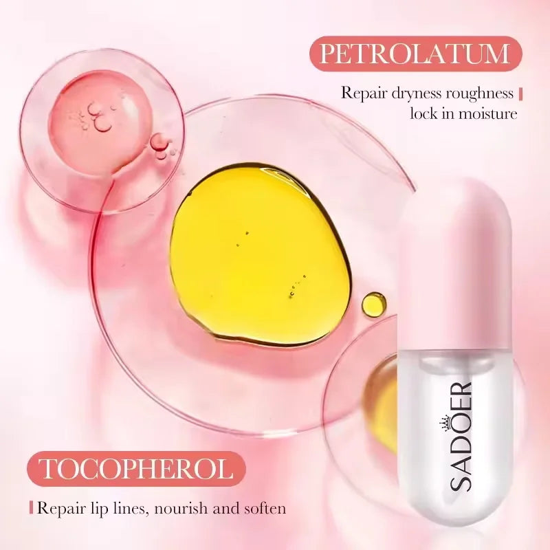 Qme Lip Plumping Essential Oil – Nourishing Moisturizing Serum Lip Plumping Serum Qme