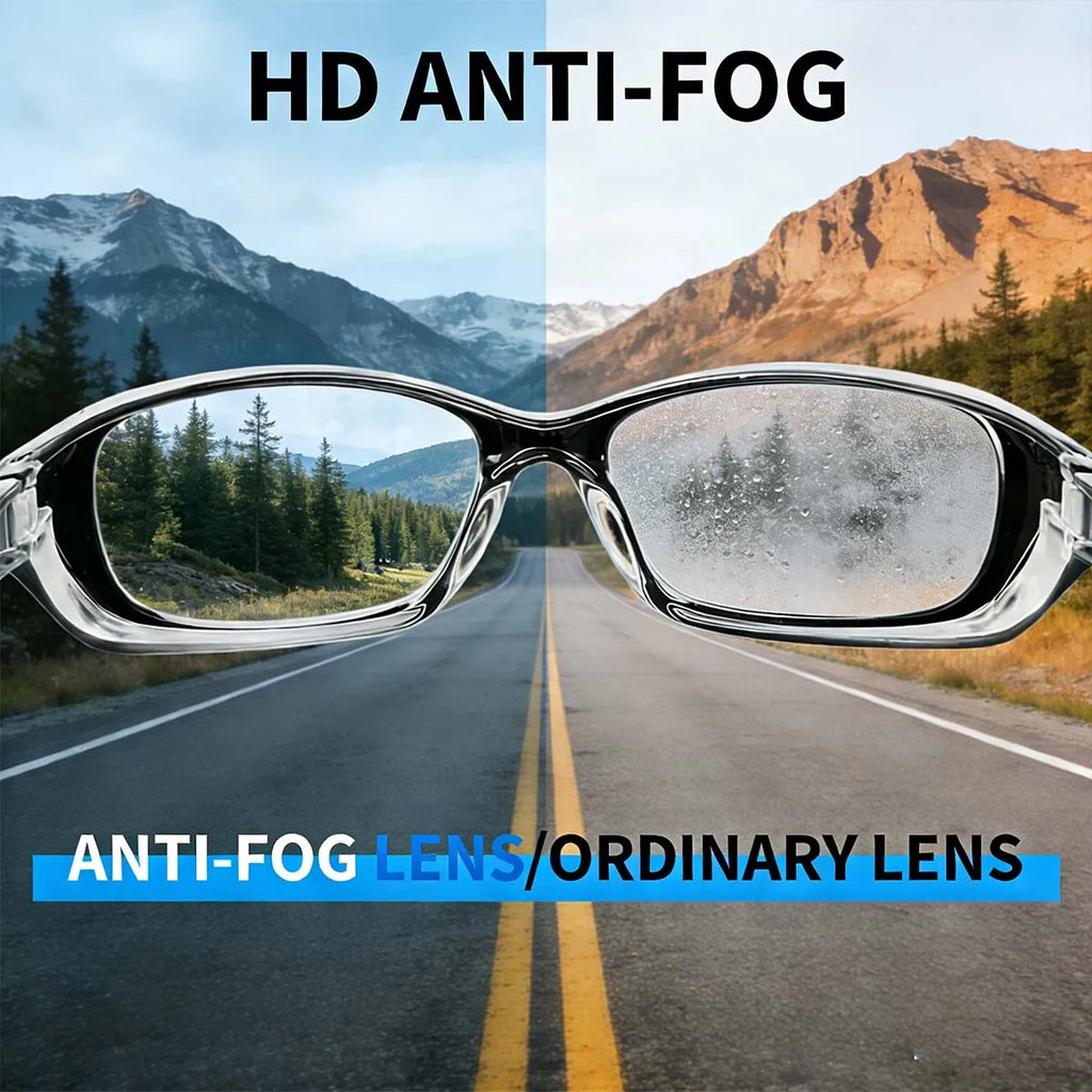VOPHA HM8 Safety Goggles – Anti-Fog Blue Light Blocking Safety Goggles Qst