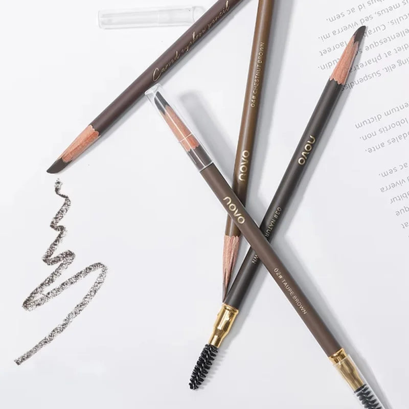 Wild Line Waterproof Flat Head Eyebrow Pencil | 5 Colors Eyebrow Pencil Qme