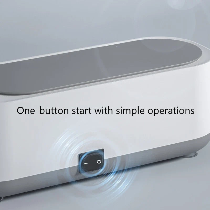 Ultrasonic Glasses & Jewelry Cleaner – USB Rechargeable Machine Ultrasonic Cleaner Qme