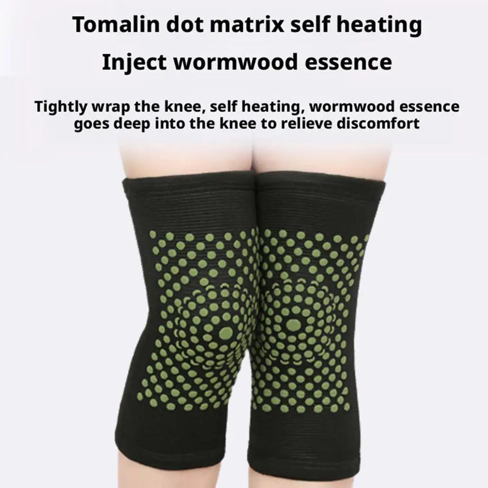 Tourmaline Self-Heating Knee Sleeve – Far Infrared Warmth Knee Support Sleeve Qme