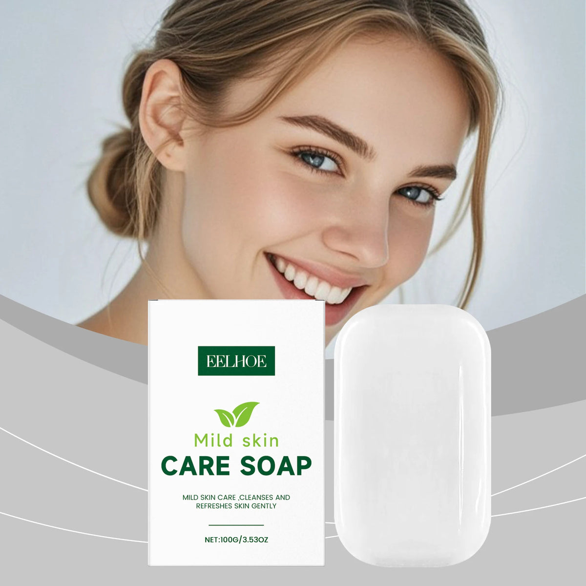 Eelhoe Fragrance-Free Moisturizing Cleansing Bar Soap Cleansing Bar Soap Qst