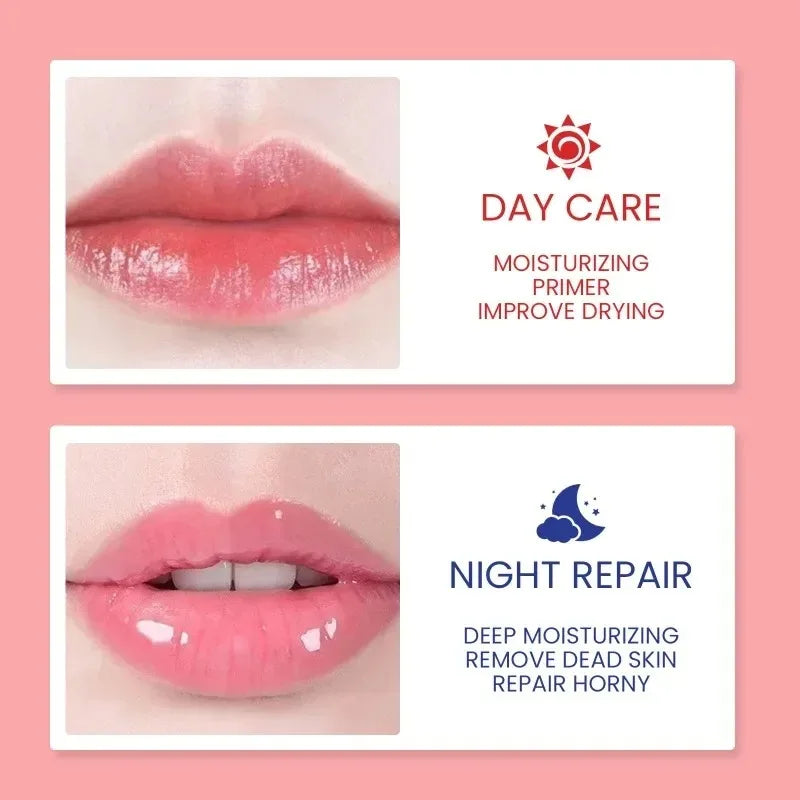 REAROYA Day & Night Repair Lip Balm – Hydrating Lip Mask Lip Balm Mask Qst