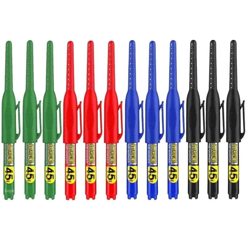 Waterproof Deep Hole Marker Pen – Long Nib Carpenter Pen