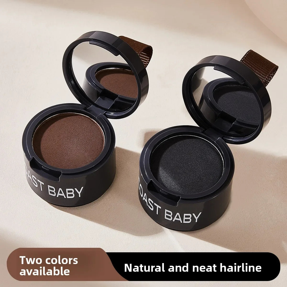 Hairline Powder Contouring Hair Concealer – Natural Coverage Hair Concealer Powder Qme