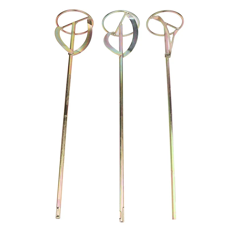S-Type Mixing Paddle Drill Attachment – Paint, Mortar & Plaster Mixing Paddle Attachment Qme