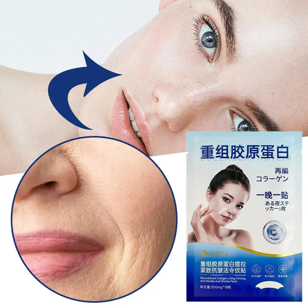 Alcohol-Free Facial Patches – Niacinamide, Collagen & Aloe Vera Facial Patches Qme
