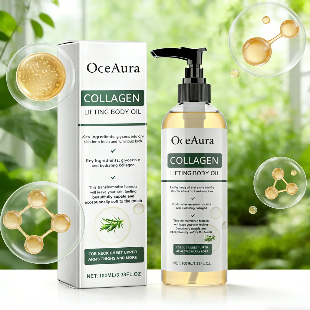 Collagen Body Oil – Firming, Lifting & Deep Moisturizing Collagen Body Oil Qme